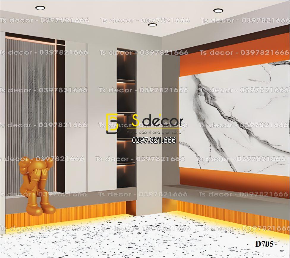 Phông Nền, Background Livestream Chụp Ảnh, Quay video Hiện Đại 3D 5D Mã Đ705