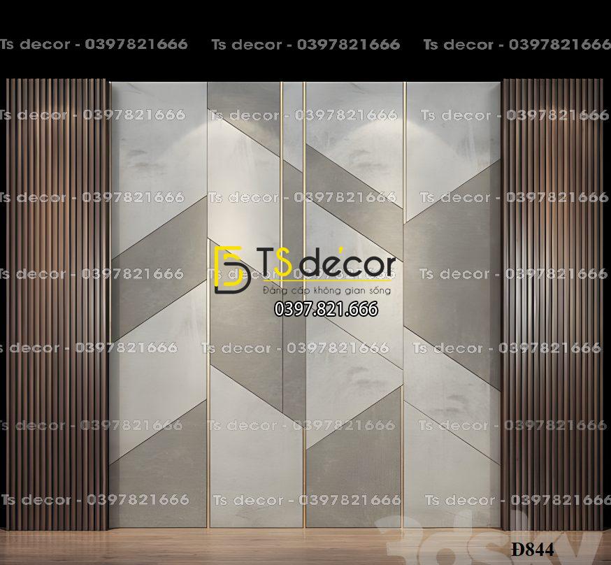 Phông Nền, Background Livestream Chụp Ảnh, Quay video Hiện Đại 3D 5D Mã Đ844