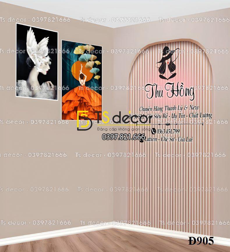 Phông Nền, Background Livestream Chụp Ảnh, Quay video Hiện Đại 3D 5D Mã Đ905