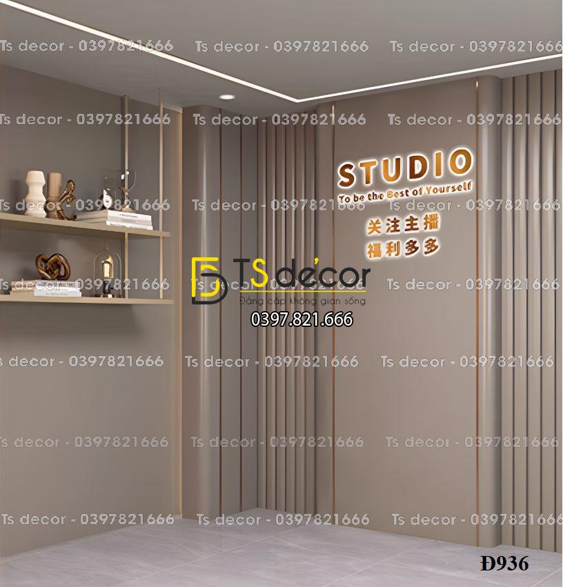 Phông Nền, Background Livestream Chụp Ảnh, Quay video Hiện Đại 3D 5D Mã Đ936