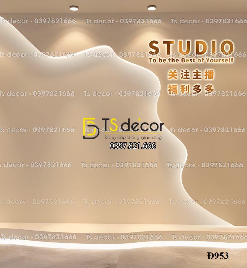 Phông Nền, Background Livestream Chụp Ảnh, Quay video Hiện Đại 3D 5D Mã Đ953