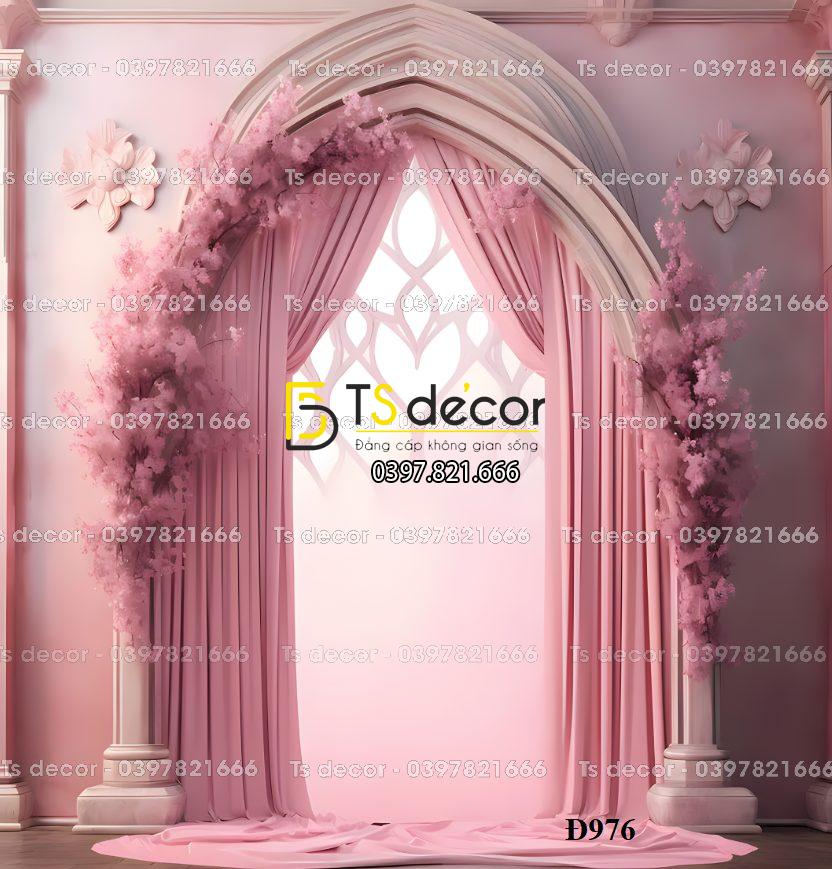 Phông Nền, Background Livestream Chụp Ảnh, Quay video Hiện Đại 3D 5D Mã Đ976