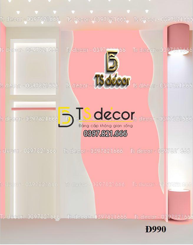 Phông Nền, Background Livestream Chụp Ảnh, Quay video Hiện Đại 3D 5D Mã Đ990