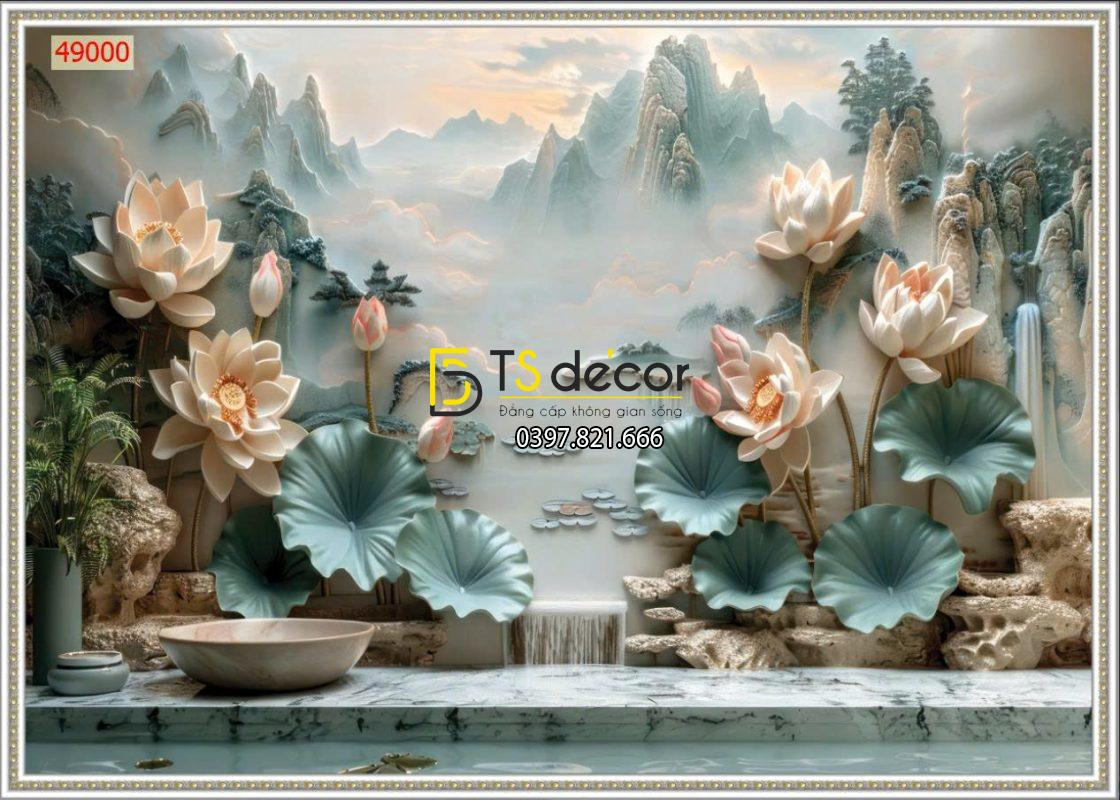 tranh-dan-tuong-hoa-sen