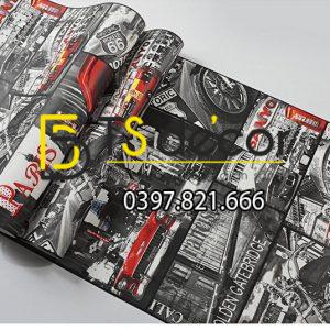 Giấy Dán Tường Hình Poster Áp Phích Quảng Cáo 3D053 - Ảnh 3