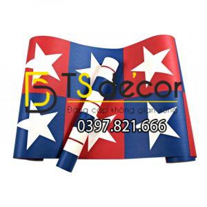 Giấy Dán Tường Họa Tiết Ngôi Sao To 3D064 - Ảnh 2