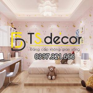 Giấy Dán Tường 3D Họa Tiết Cừu Vui Vẻ 3D007 - Ảnh 5