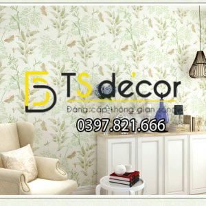 Giấy Dán Tường Hoa Nhỏ Và Bướm 3D173 - Ảnh 4