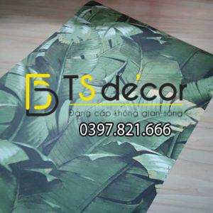 Giấy Dán Tường Họa Tiết Lá Chuối Dân Dã 3D262 - Ảnh 6