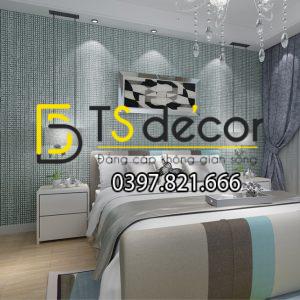 Giấy Dán Tường 3D – Chi Tiết Vuông Dập Nổi Đơn Giản 3D002 - Ảnh 5