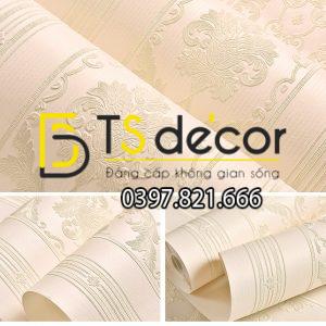 Giấy Dán Tường 3D Hoa Văn Sọc Dọc Dập Nổi – 3D019 - Ảnh 4