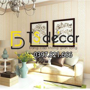 Giấy Dán Tường 3D Hoa Văn Sọc Dọc Dập Nổi – 3D019 - Ảnh 9