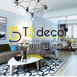 Giấy Dán Tường 3D Hoa Văn Sọc Dọc Dập Nổi – 3D019 - Ảnh 8