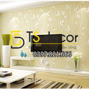 Giấy Dán Tường 3D Họa Tiết Lá Cây 3D046 - Ảnh 2