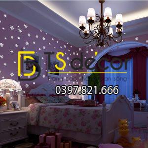 Giấy Dán Tường Dạ Quang Phát Sáng Độc Đáo 3D170 - Ảnh 11