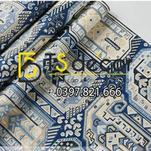 Giấy Dán Tường Giả Gạch Bohemian Tây Tạng Độc Đáo 3D208 - Ảnh 6
