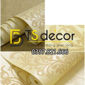Giấy Dán Tường Hoa Cổ Điển Sang Trọng 3D219 - Ảnh 10