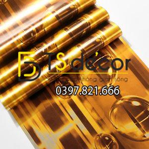 Giấy Dán Tường Họa Tiết Bong Bóng Nước Cho Quán Karaoke 3D185 - Ảnh 3