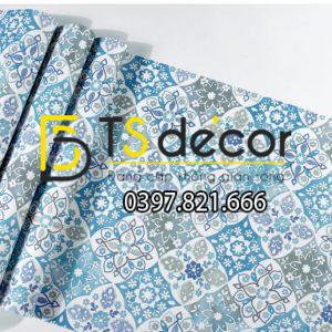 Giấy Dán Tường Giả Gạch Bông Kiểu Bohemiang 3D267 - Ảnh 3