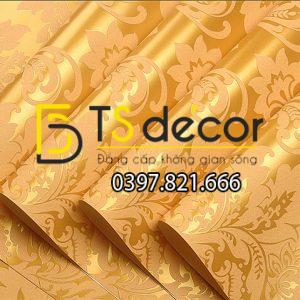 Giấy Dán Tường Hoa Châu Âu Cổ Điển 3D273 - Ảnh 5