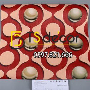 Giấy dán tường karaoke mắt xích tròn 3D309 - Ảnh 5