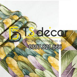 Giấy Dán Tường Lông Vũ 3D264 - Ảnh 4