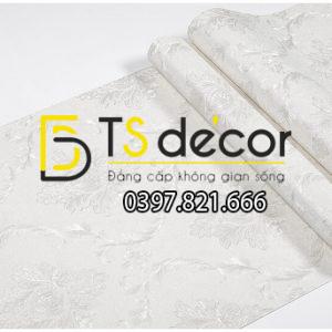 Giấy dán tường tân cổ điển 3D300 - Ảnh 3