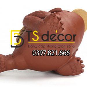 Tượng Cóc 3 Chân Ngậm Tiền ( Thiềm Thừ ) DTT10 - Ảnh 2