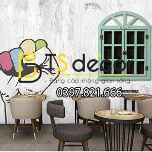 Cửa Sổ Gỗ Trang Trí Quán Cafe CS01 - Ảnh 3
