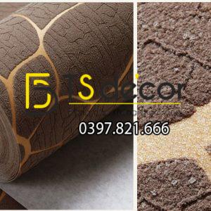 Giấy Dán Tường Hoa Cúc Dập Nổi Cashmere 3D161 - Ảnh 6