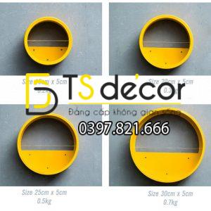 Vòng Tròn Trồng Hoa Treo Tường Trang Trí Cửa Hàng DC03 - Ảnh 2