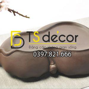Khay Trà Hình Lá Sen Độc Đáo KT01 - Ảnh 5