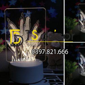 Đèn Led Trang Trí 3D Quà Tặng Sinh Nhật Độc Đáo DTT11 - Ảnh 14