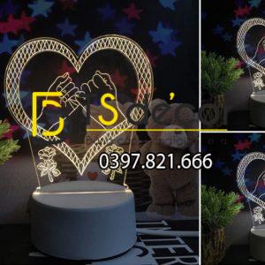Đèn Led Trang Trí 3D Quà Tặng Sinh Nhật Độc Đáo DTT11 - Ảnh 15