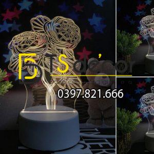 Đèn Led Trang Trí 3D Quà Tặng Sinh Nhật Độc Đáo DTT11 - Ảnh 16