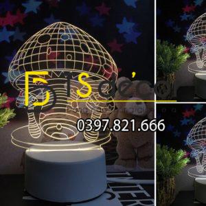 Đèn Led Trang Trí 3D Quà Tặng Sinh Nhật Độc Đáo DTT11 - Ảnh 17