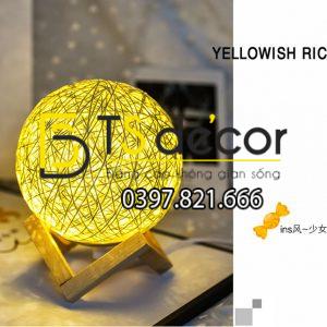 Đèn Tròn Cầu Mây Phát Sáng 360 Độ Lãng Mạn DPS2 - Ảnh 3