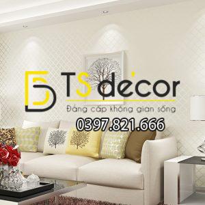 Giấy Dán Tường Caro Ô Vuông Nhỏ 3D143 - Ảnh 4