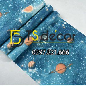 Giấy Dán Tường Dải Ngân Hà 3D110 – Văn phòng quán bar phòng cho bé - Ảnh 5
