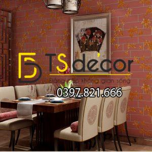 Giấy Dán Tường Dây Leo Cuốn Gạch 3D121 - Ảnh 5