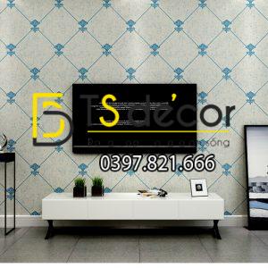 Giấy Dán Tường Giả Đá Marble Kim Cương 3D145 - Ảnh 3