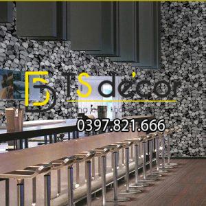 Giấy Dán Tường Giả Đá Sỏi Độc Đáo 3D153 - Ảnh 4