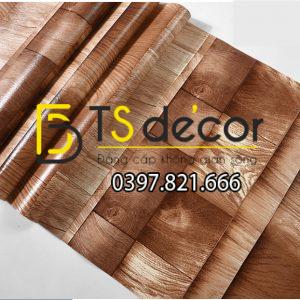 Giấy Dán Tường Giả Gỗ Xếp Lớp 3D115 - Ảnh 5