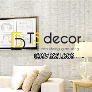 Giấy Dán Tường Giả Mành Cói 3D095 - Ảnh 3