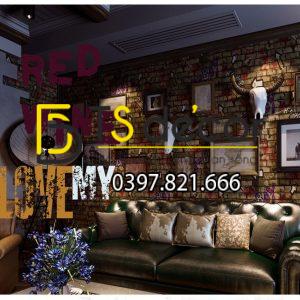 Giấy Dán Tường Kiểu Graffiti Hip Hop Cho Tiệm Net, Quán Cafe 3D168 - Ảnh 6