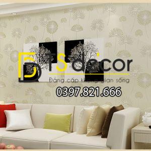 Giấy Dán Tường Hoa Bồ Công Anh To 3D194 - Ảnh 3