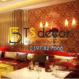Giấy Dán Tường Hoa Cổ Điển Sang Trọng 3D186 - Ảnh 5