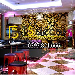 Giấy Dán Tường Hoa Cổ Điển Sang Trọng 3D186 - Ảnh 4