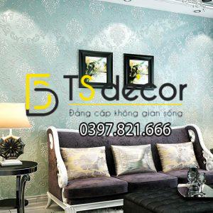 Giấy Dán Tường Hoa Cổ Điển Sang Trọng 3D219 - Ảnh 2