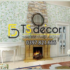 Giấy Dán Tường Hoa Mơ Trắng Tinh Khôi 3D126 - Ảnh 2
